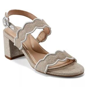 Beige Block Heel Sandals easy spirit